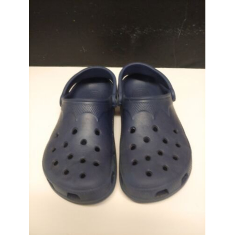 crocs unisex navy blue size m6-7 w 8-9